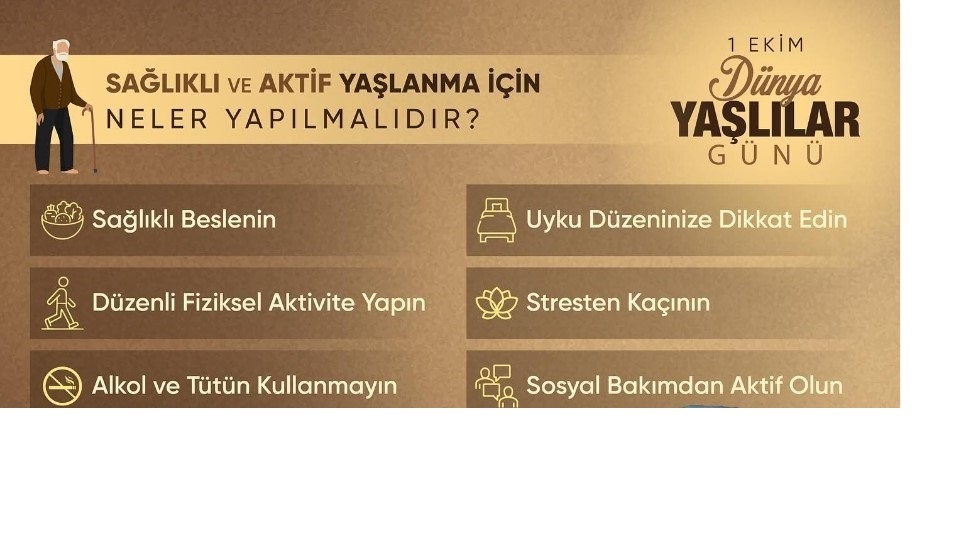 1 EKİM DÜNYA YAŞLILAR GÜNÜ
